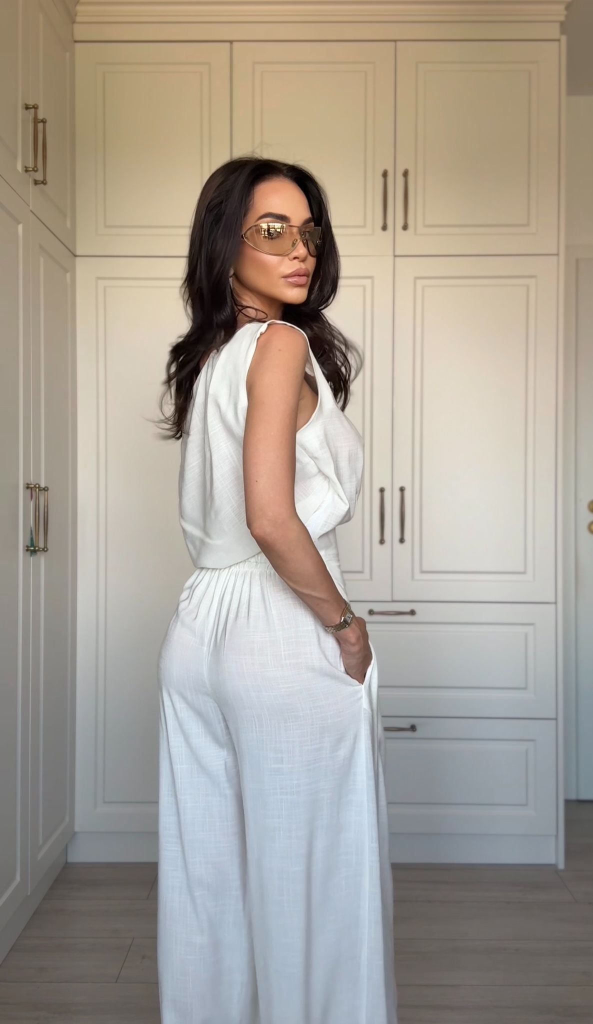 • Set Relaxed-Fit din In Linen Essentials