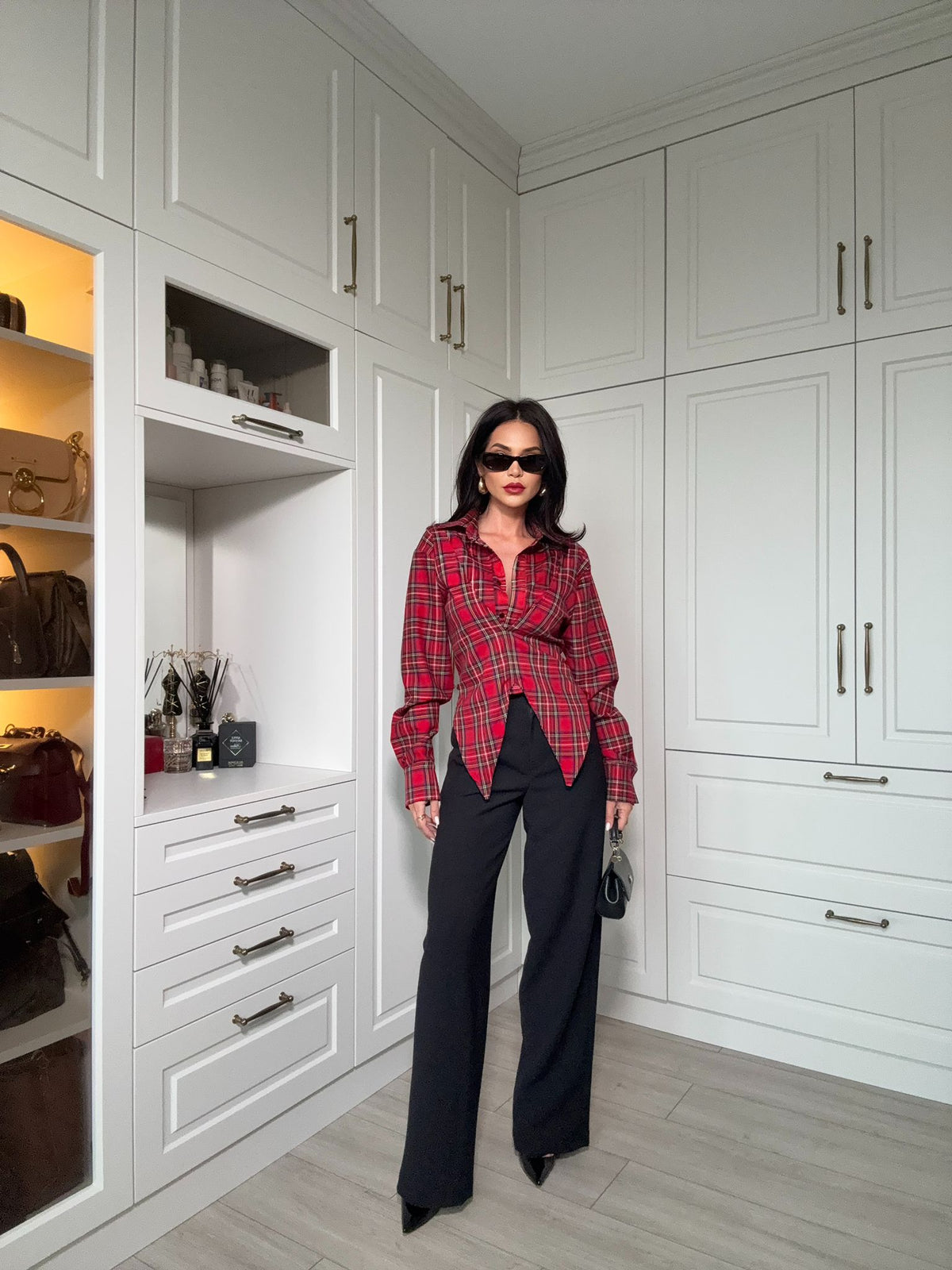 Pantaloni Fluizi Wide-Leg